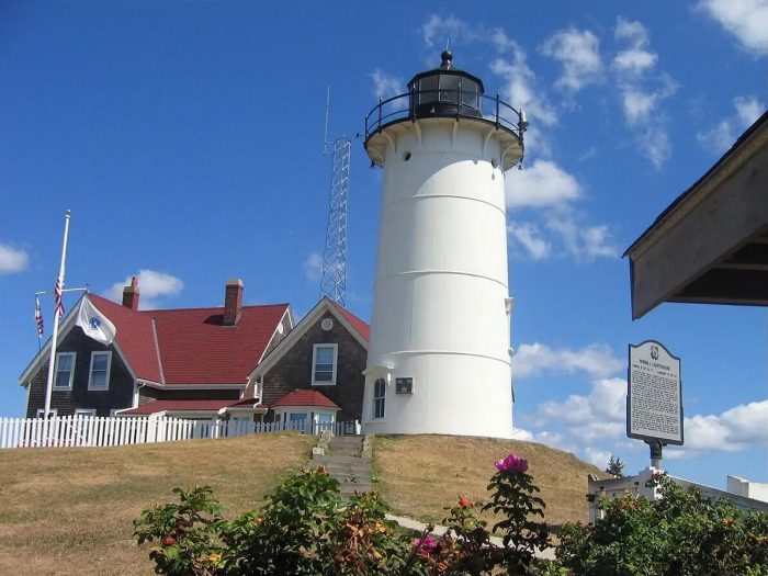 Lighthouse on the Cape Cod Peninsula